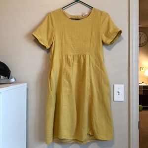 Hidden Alley Yellow Dress